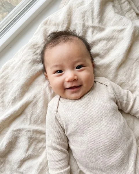 The baby’s photo